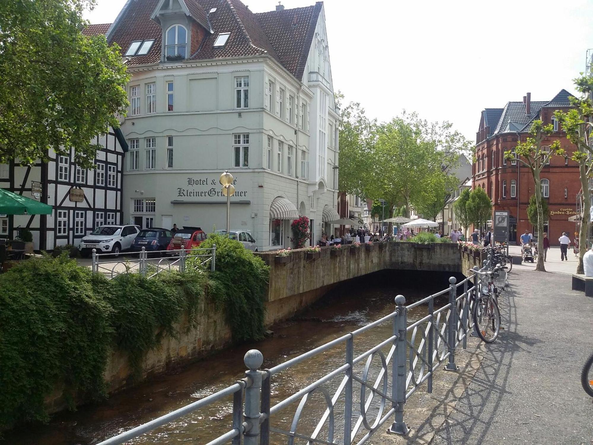 Hotel&Café KleinerGrünauer Bad Salzuflen Exterior foto